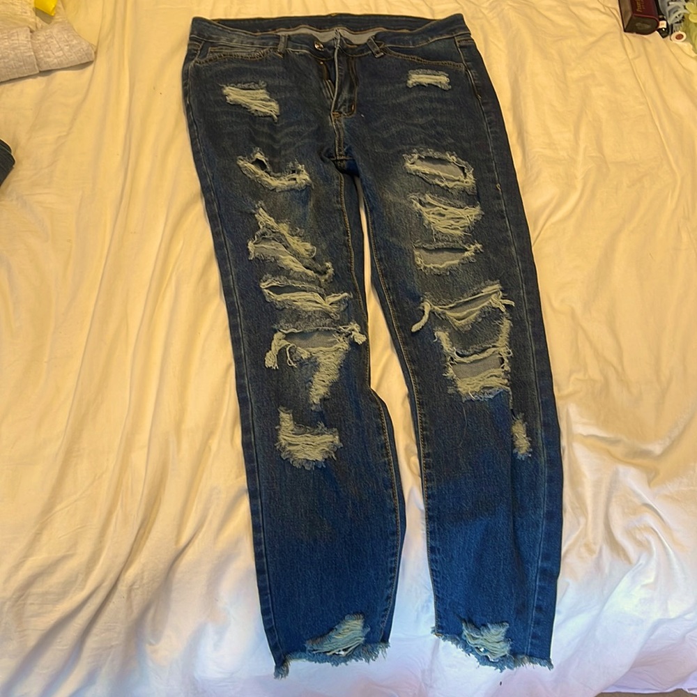 Size 11 ripped jeans